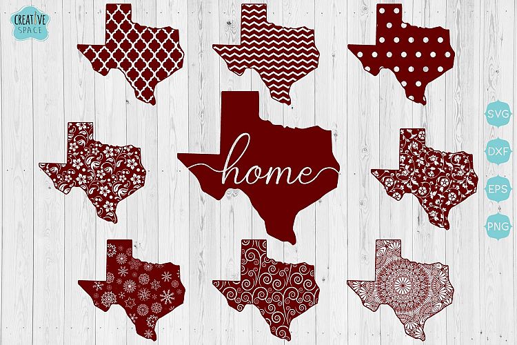 Texas State SVG Bundle