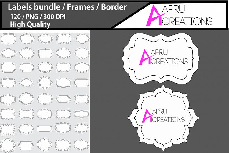frames and Label 2 line frames clipart / label 2 line /120 / frames / borders / printable high quality designs / hand drawn frames / commercial use