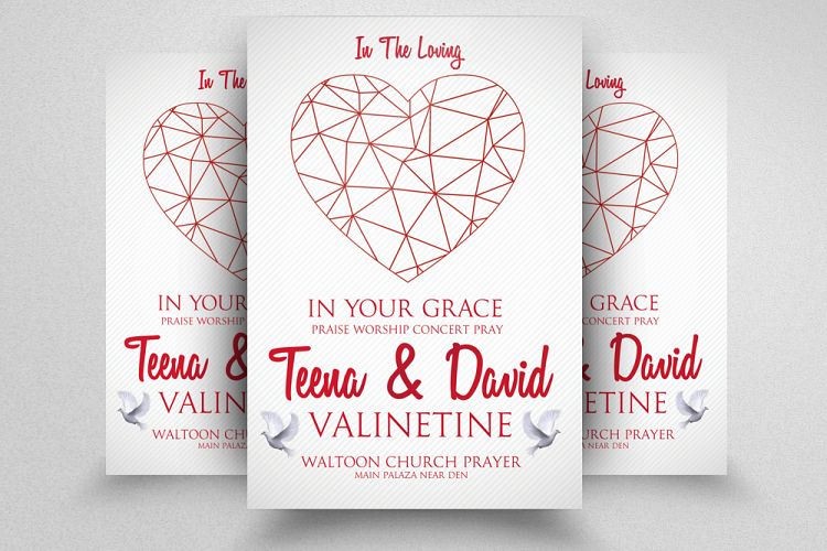 Valentines Day Flyer Template