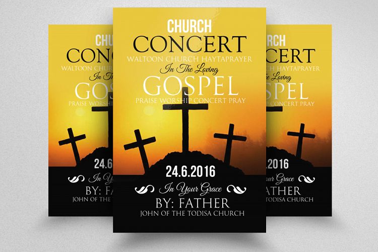 Church Concert Flyer