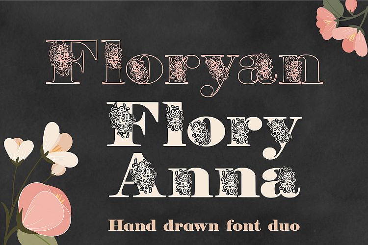 Floryan   FloryAnna Font Duo
