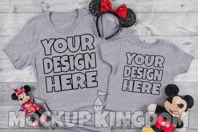 Mommy and Me Mockup, Crew Neck Mockup, Parent Child Mockup