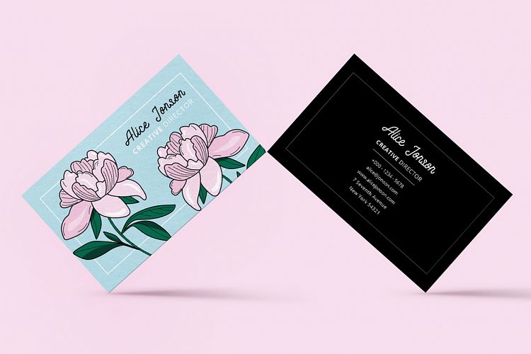 Botanical Business Card