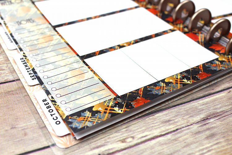 Happy Planner PRINTABLE, Weekly Insert Refill, Fall, Plaid, Printable, Planner Printable, 7 x 9.25, Mambi Happy Planner