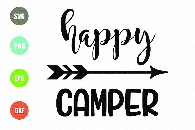 Happy Camper SVG File