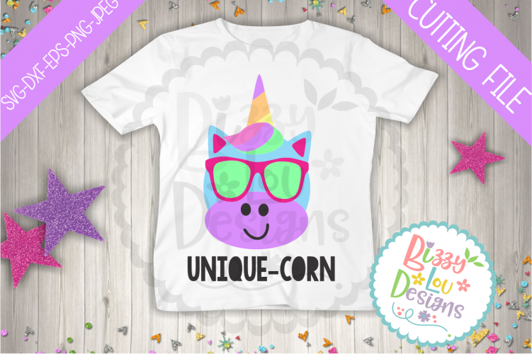 Unique-corn unicorn SVG DXF EPS PNG JPEG cutting file