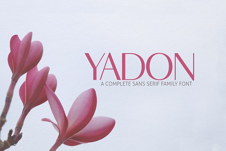 Yadon Sans Serif Typeface