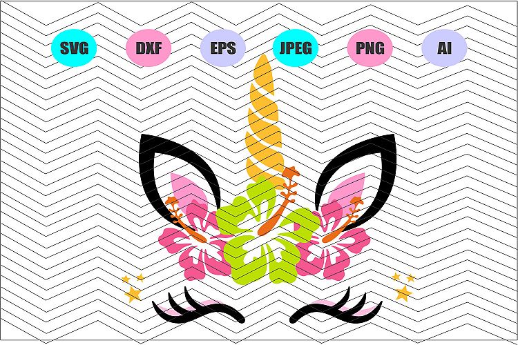 Unicorn Svg, Unicorn Face Svg,Vector File Vinyl Decal