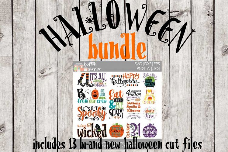 Halloween SVG Bundle-cut files for Cricut, Silhouette