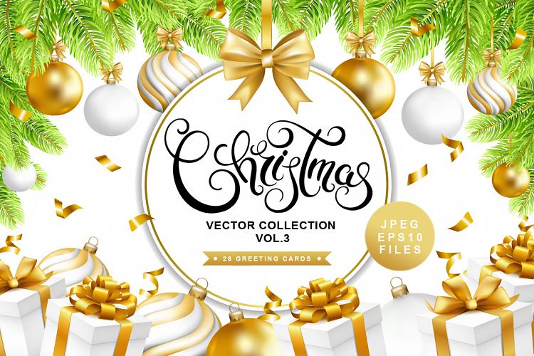 Christmas vector collection vol.3