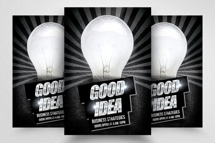 Good Idea Solution Business Flyer