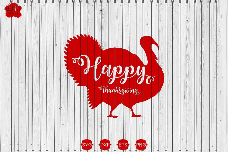 Happy Thanksgiving Turkey svg
