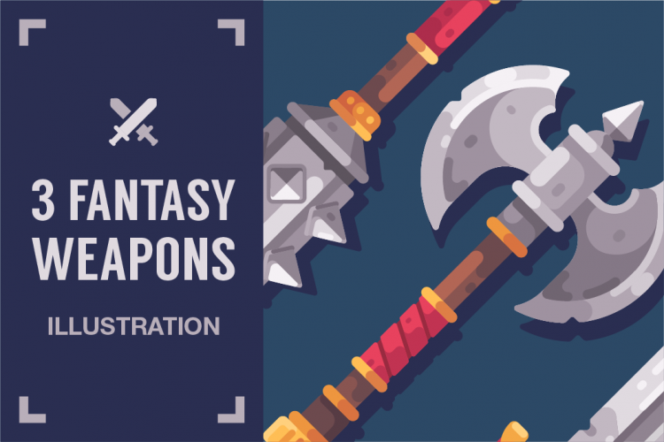 Fantasy weapon set