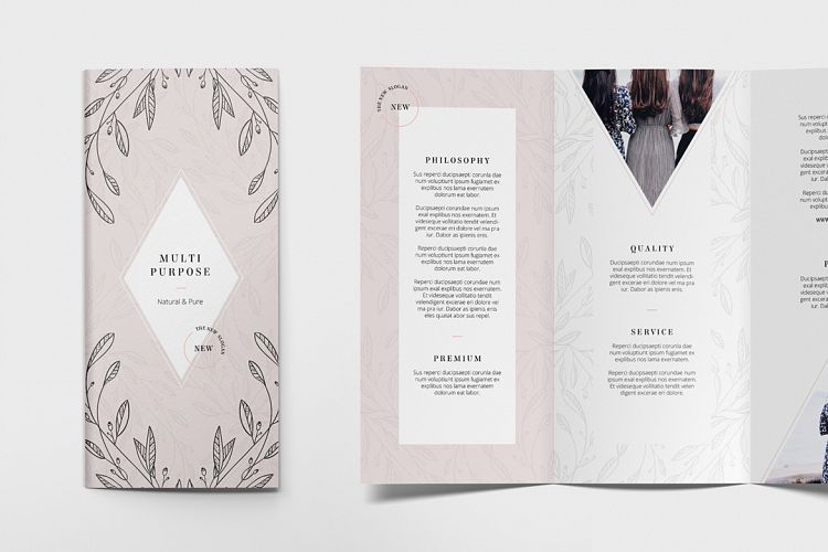 Multipurpose Trifold Flyer