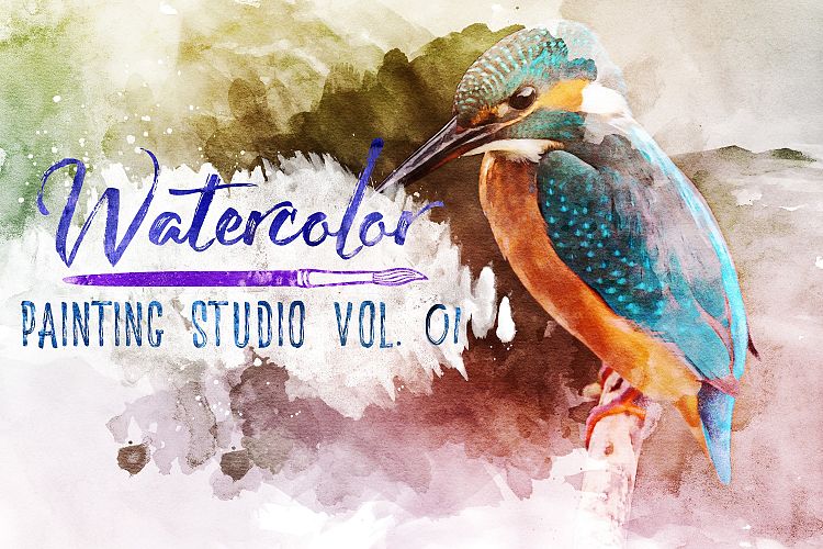 Watercolor Painting Studio Vol. 01