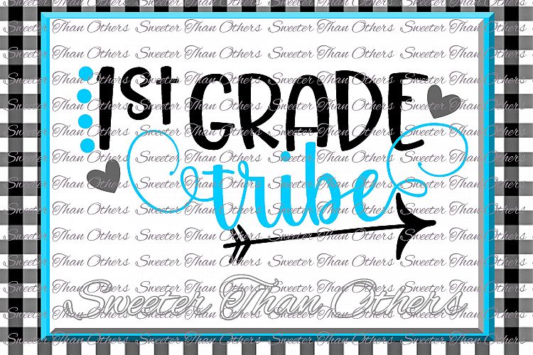 1st Grade Tribe svg, FirstGrade svg, Teacher Svg
