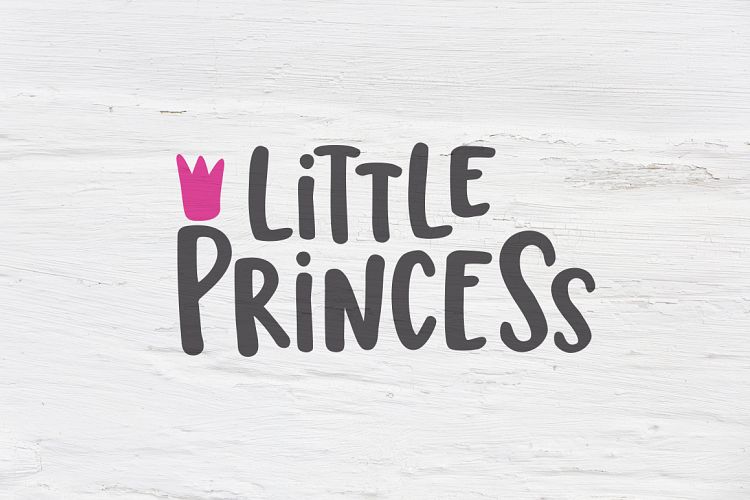Little Princess, Kids SVG, EPS, PNG, DXF