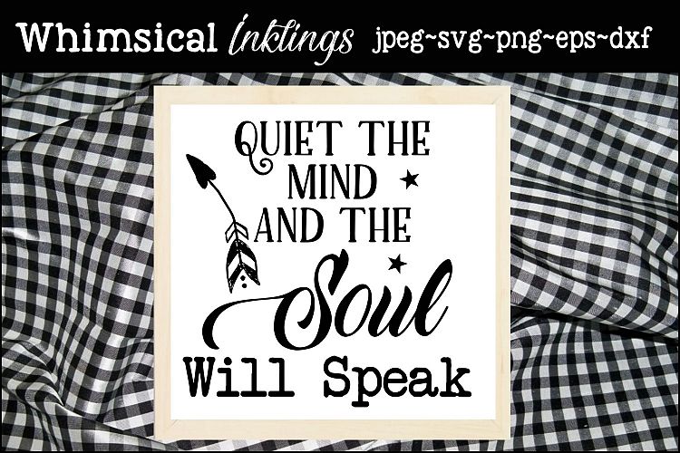 Quiet The Mind SVG