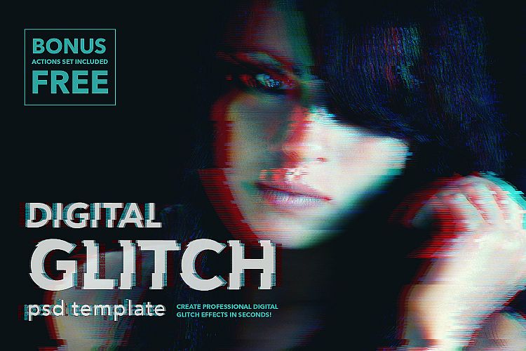 Digital Glitch Effect