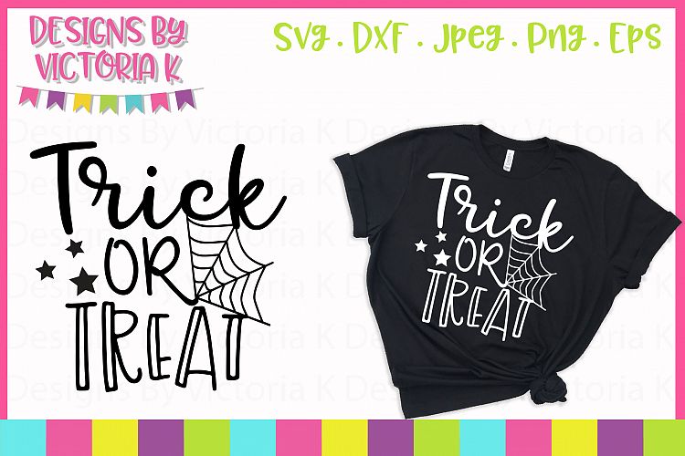 Trick or Treat, Halloween, SVG, DXF, PNG