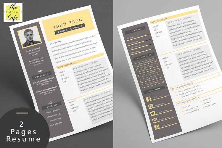 Express MS Word Resume Template