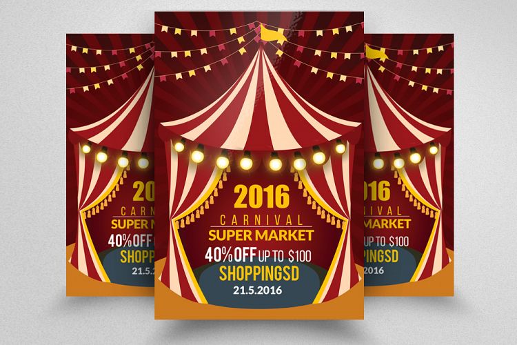 Circus   Carnival Flyer