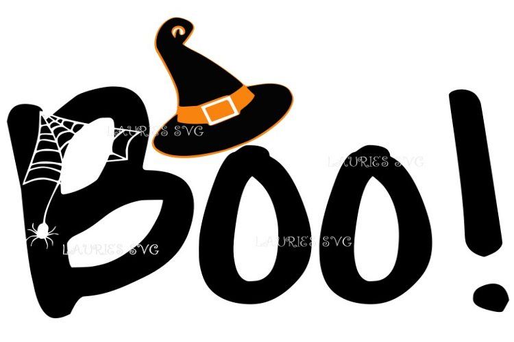 Halloween BOO FILE SVG,EPS,DXF,PNG,JPG