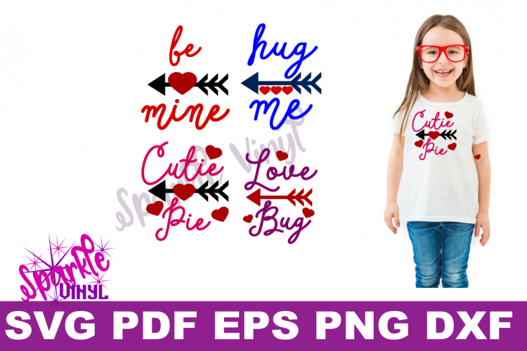 Valentine Shirt Toddler Infant Girl printable or svg bundle cut files for cricut or silhouette, Svg Valentines day svg cut file