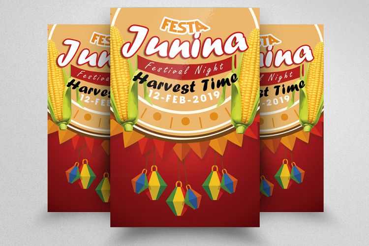Harvest Festival Flyer Template