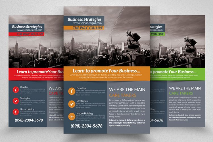 Business Strategy Flyer