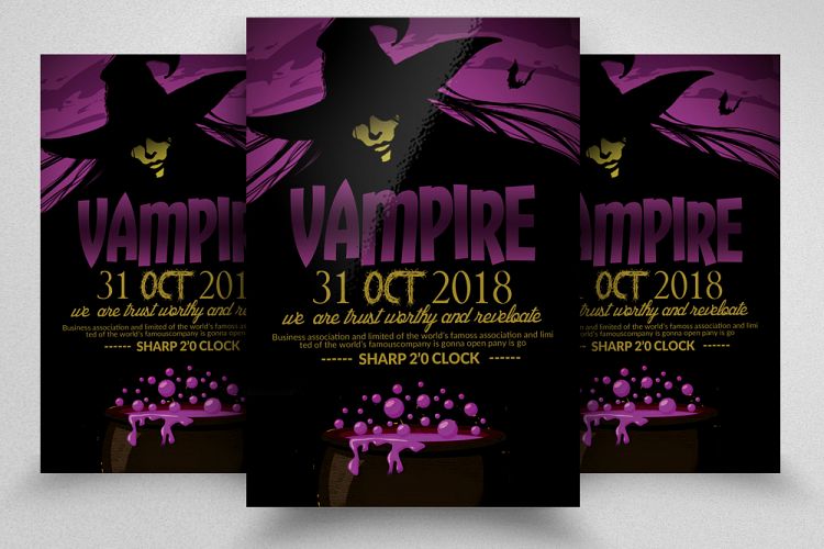 Halloween Horror Night Flyer