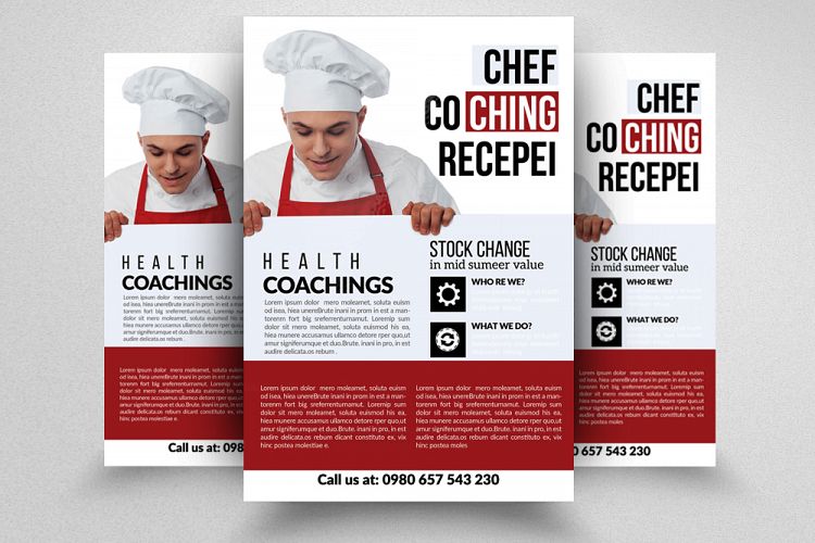 Chef Cooking Centre Flyer
