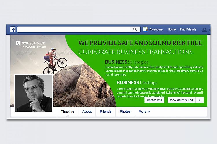 Business Strategy Facebook Timeline Cover