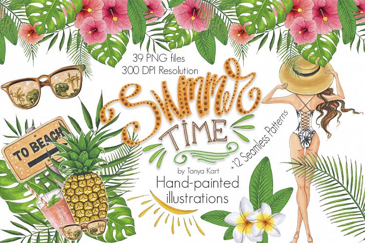Summer Time Hand-painted Collection