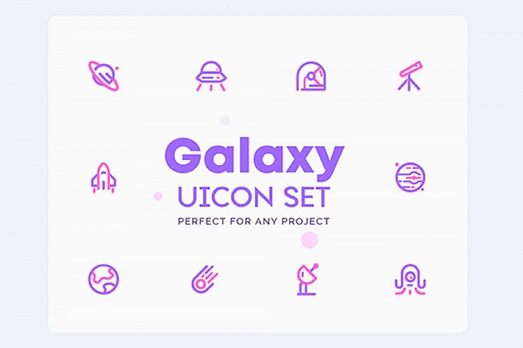 UICON - Galaxy space Icons Set