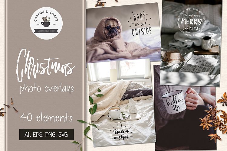 Christmas Photo Overlays