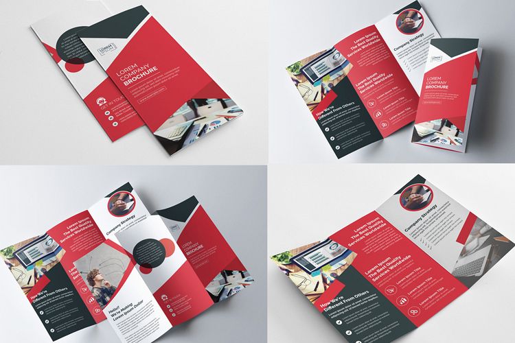 Corporate Tri Fold brochure