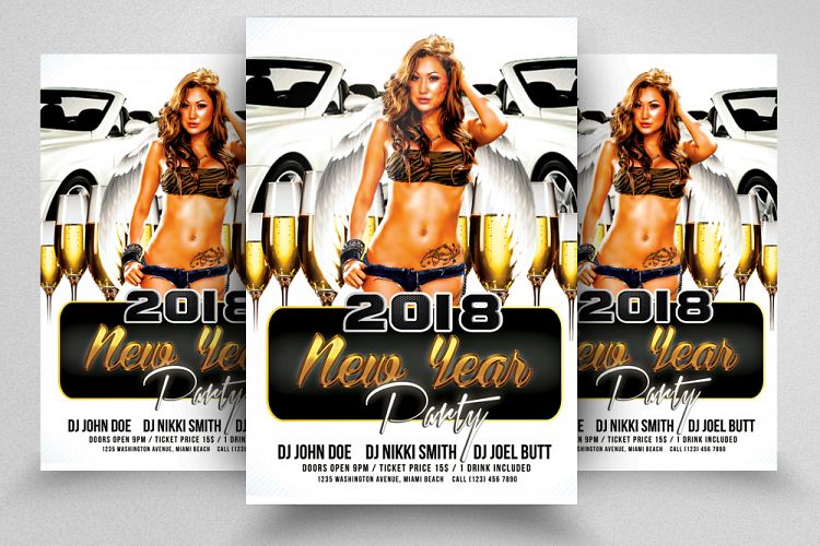 New Year Party Flyer