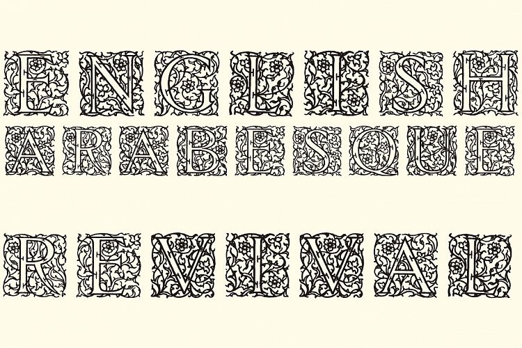 English Arabesque Revival 1900