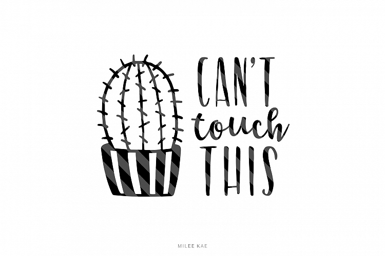 Cactus SVG, Cutting file, Decal