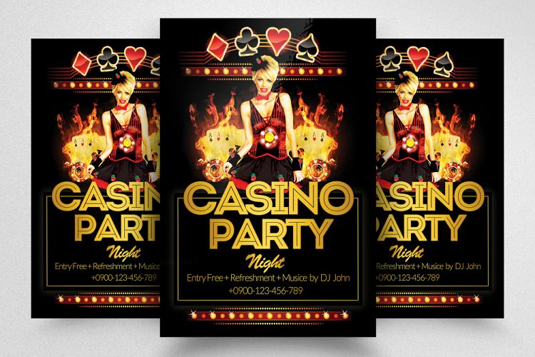 Casino Flyer Template