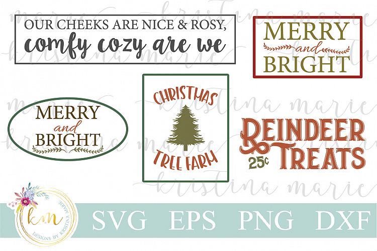 Christmas Cut File Bundle