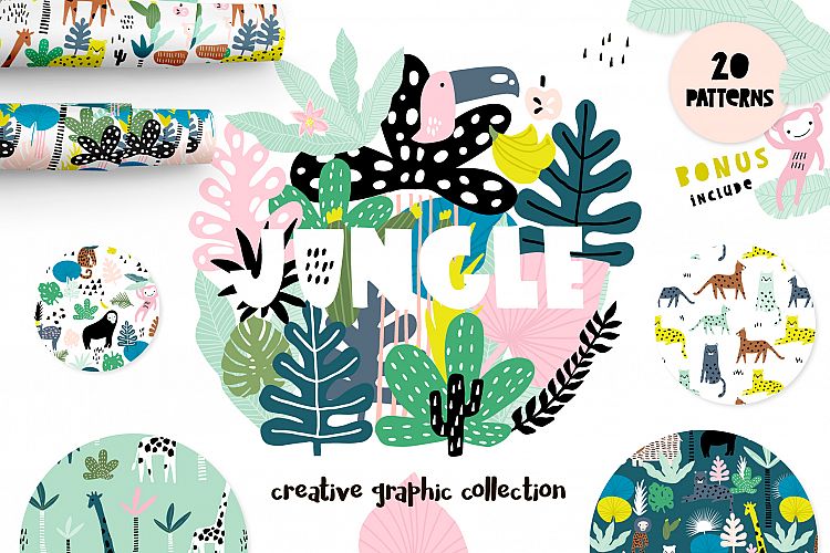 Jungle!Creative summer pack