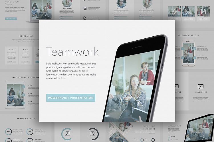 Teamwork PowerPoint Template