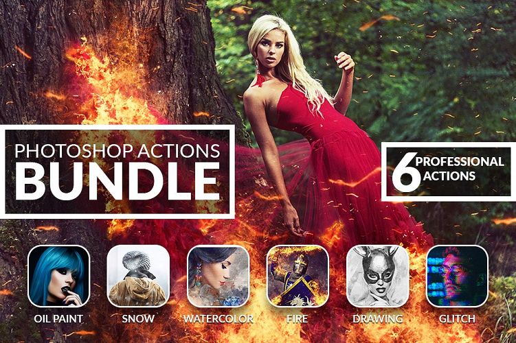 PRO Photoshop Actions Bundle