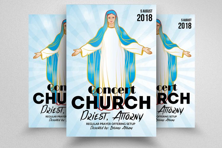 Jesus Church Flyer Template