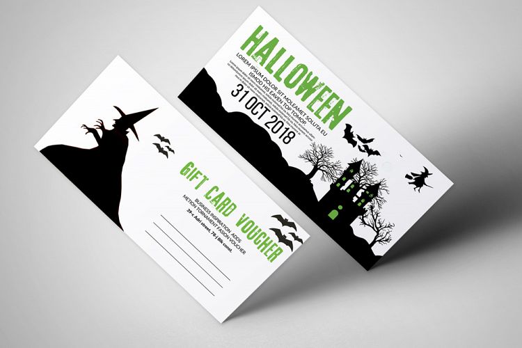 Halloween Party Gift Voucher