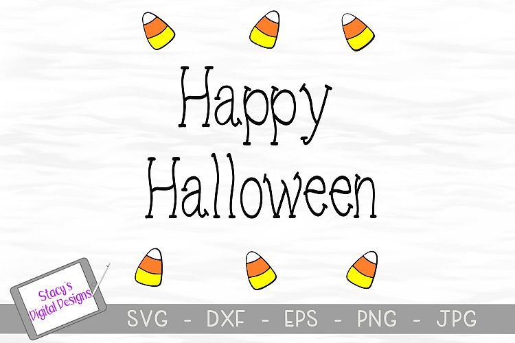 Happy Halloween SVG - Candy Corn / Halloween SVG