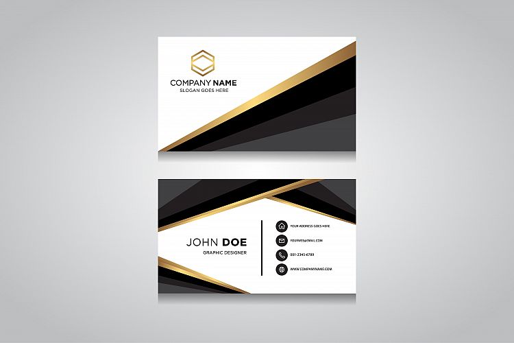 Creative and Clean Vector Business Card Template