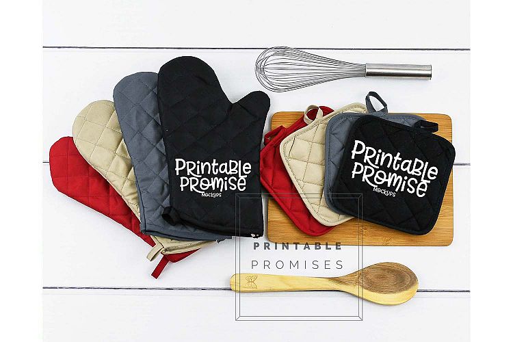 Download Oven Mitt Potholder Mockup Pot Holder Mock up Kitchen Mockup